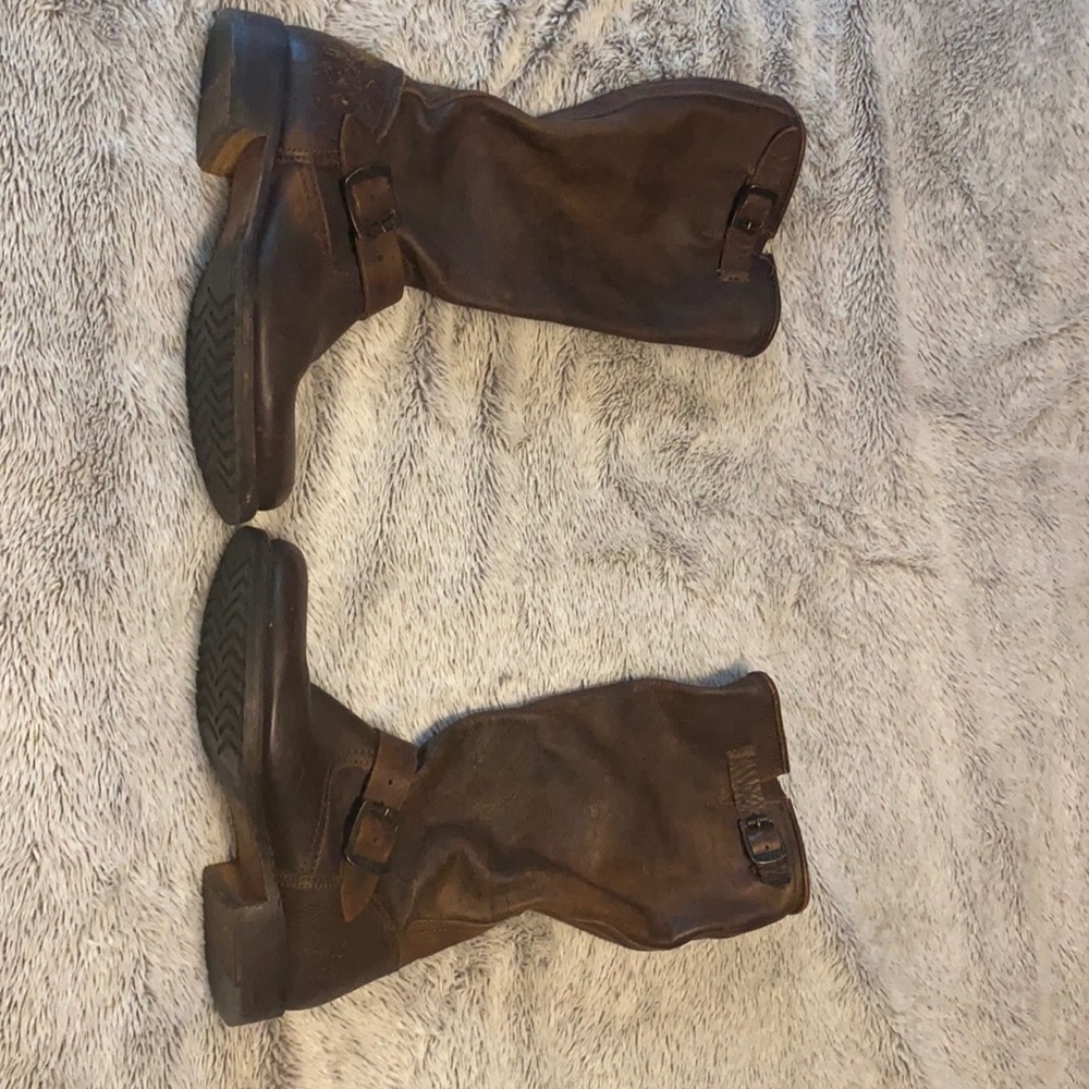 Frye leather knee high boots - Picture 3 of 4